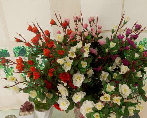 杜鹃干花水养多久开花（花艳似锦，水浸长存）