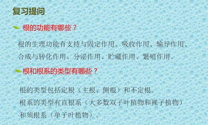 探秘植物茎的结构与功能（从形态结构到物质运输，你不知道的植物茎秘密）