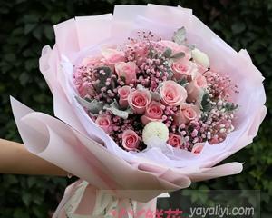 19朵粉玫瑰的代表意义（浪漫传递爱意，体现爱情深度）
