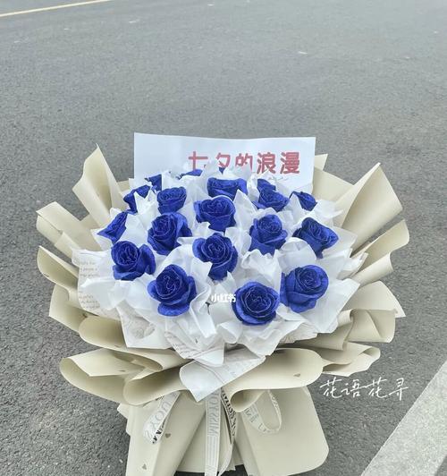 蓝色玫瑰花的花语及含义（解读蓝色玫瑰的神秘符号）
