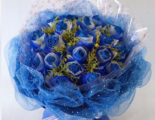 探寻蓝色玫瑰花语之美（娇艳如蓝天的蓝色玫瑰，代表着什么？）