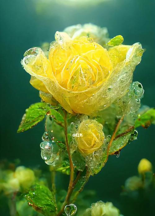 黄玫瑰花的寓意——充满温暖和友谊的象征（黄玫瑰花，传递着阳光般的美好和亲密的情感）