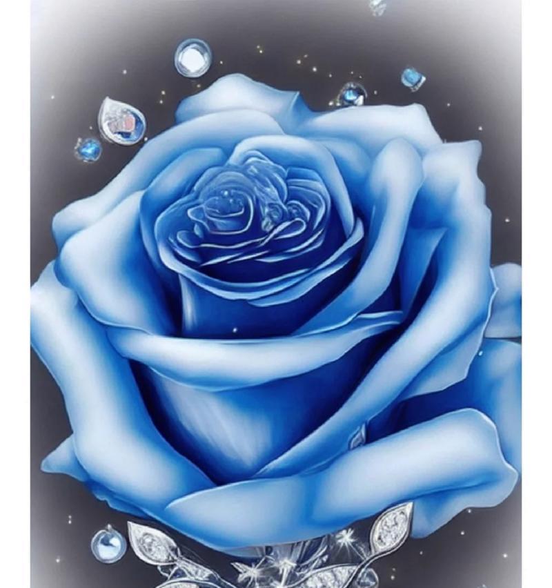 碎冰蓝玫瑰的美丽与寓意（冷艳中透露温暖的花语）