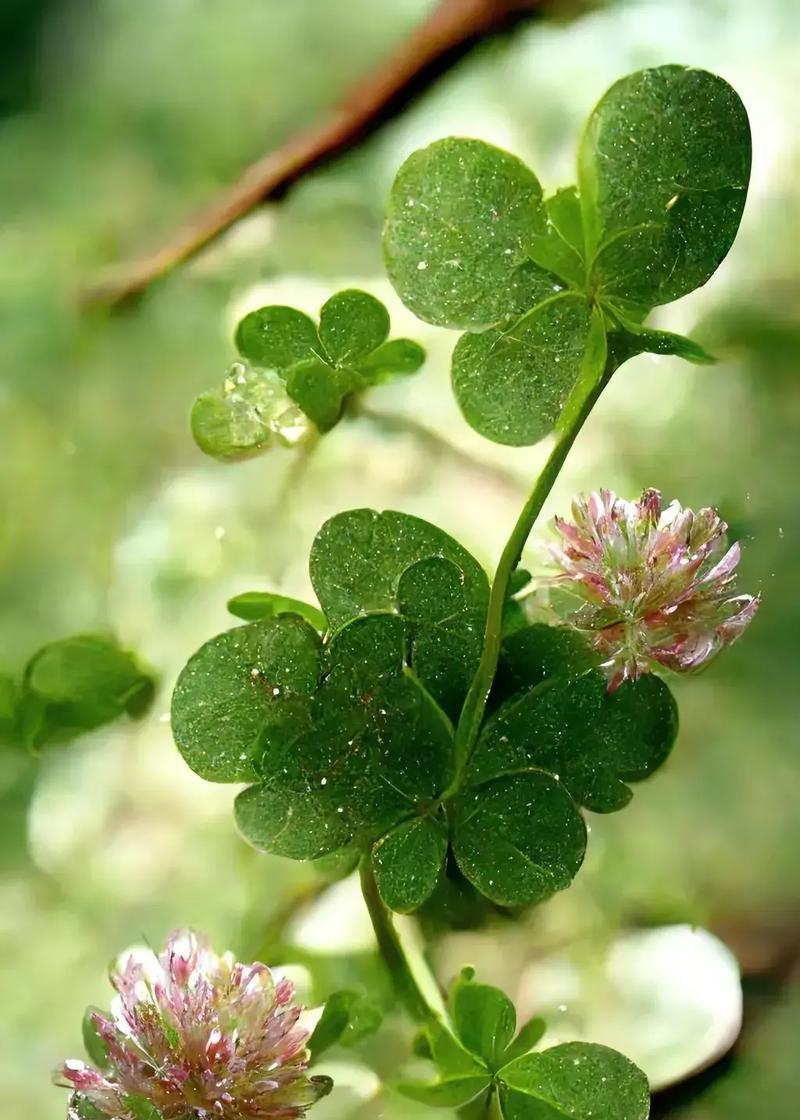 四叶草的花语与寓意——幸运与希望（揭开四叶草背后的秘密，寻找好运的信号）