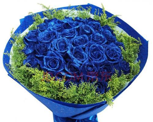 男人为什么会送蓝玫瑰？（揭秘蓝玫瑰的神秘含义与传说）