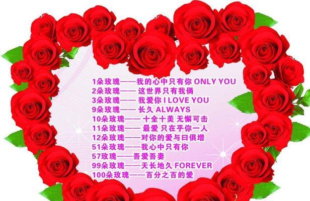 玫瑰花的浪漫寓意（以17朵玫瑰传递爱情的甜蜜信息）