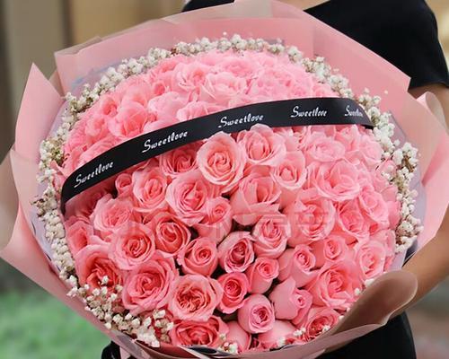 99朵粉玫瑰的花语（一束花传递的情感，每一朵都说出心底话语）