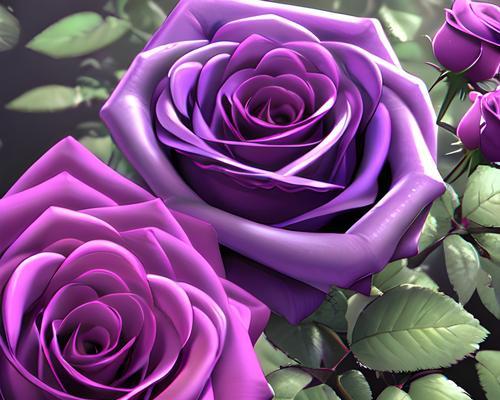紫色玫瑰花（揭秘紫色玫瑰的隐含意义，传递爱与祝福的之花）