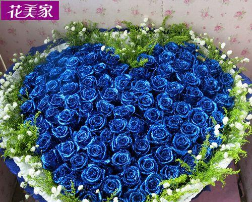 以蓝色妖姬玫瑰花代表的意义（深情与神秘的象征）
