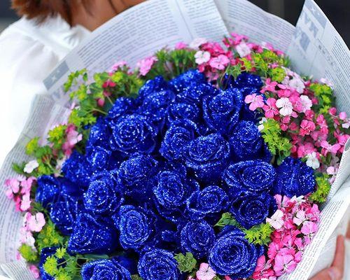 蓝色月季的花语与寓意（以蓝色月季为主题的花朵的意义与象征）