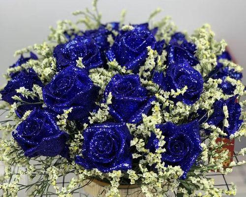 蓝色玫瑰的花语及其意义解析（以蓝色玫瑰为载体）