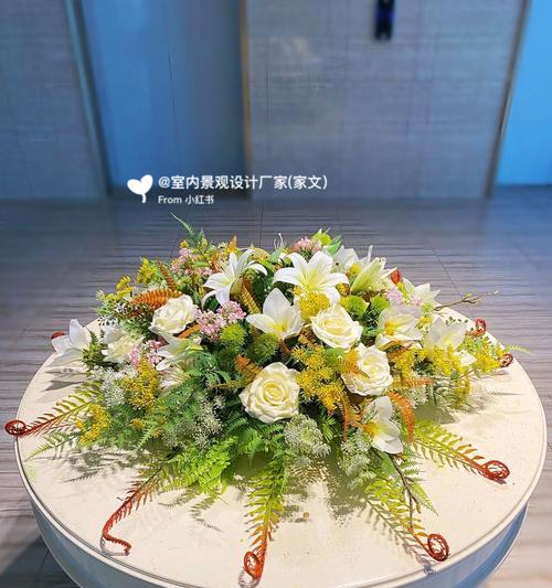 餐桌上的花（以花传递情感）