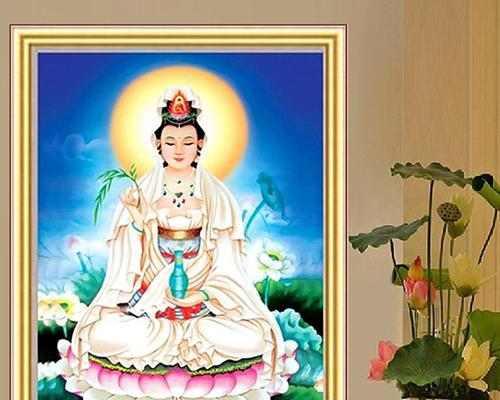 十字绣滴水观音的内涵与象征意义（揭示滴水观音的信仰与文化传承）