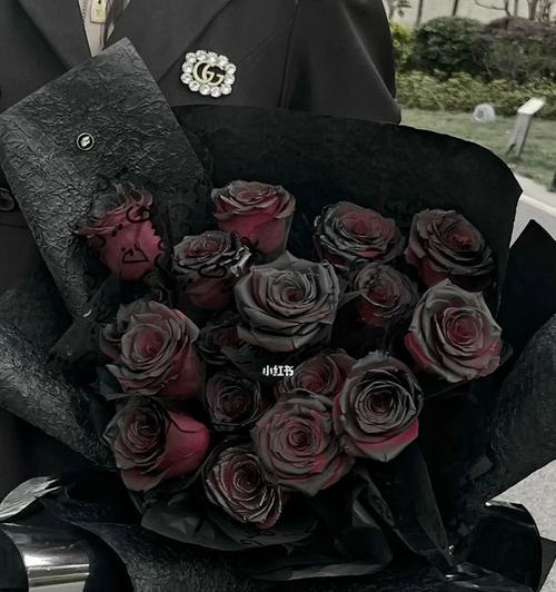 黑色玫瑰的花语——神秘与力量（探寻黑色玫瑰背后的深意）