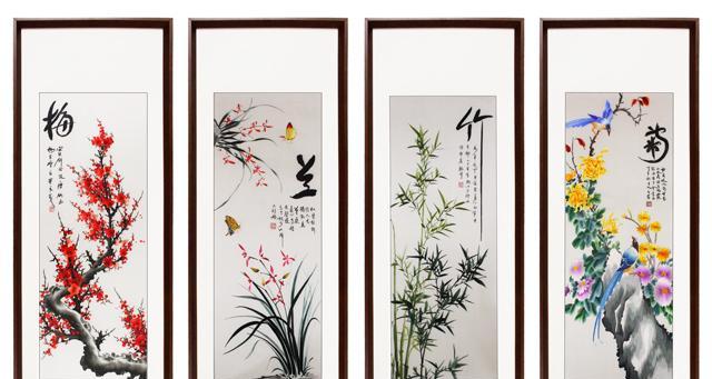 梅兰竹菊的象征意义（中国文化中四君子的象征与内涵）