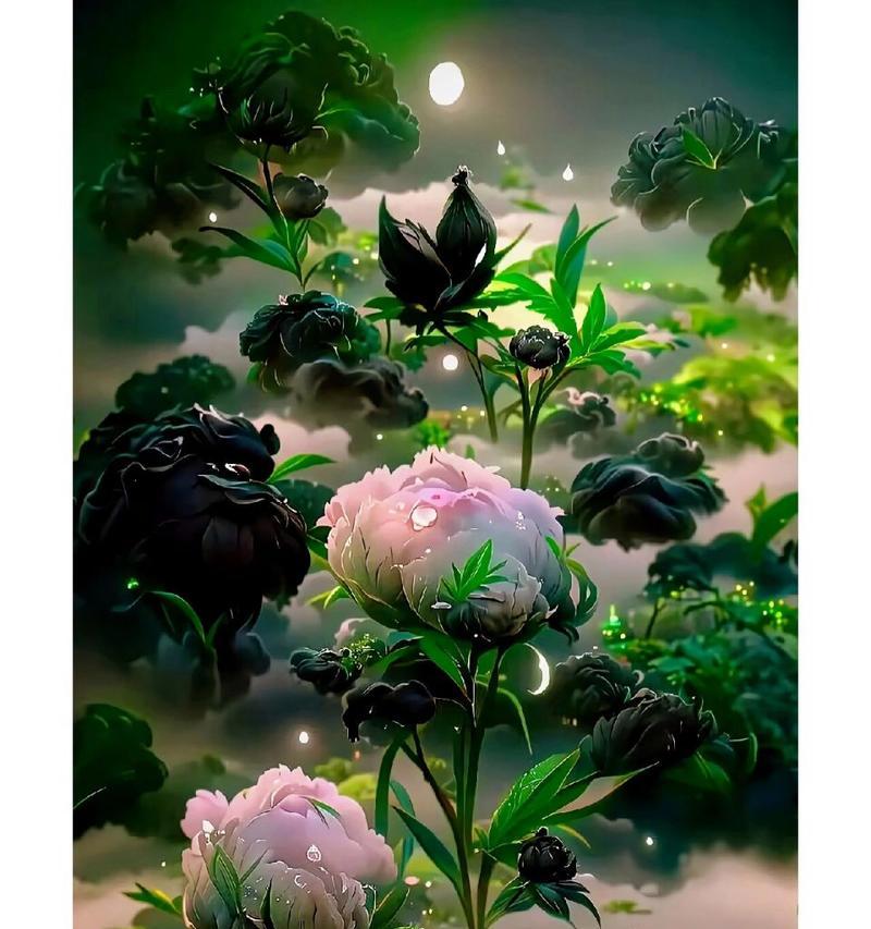 黑牡丹花语（黑牡丹花语的秘密解读与传奇）