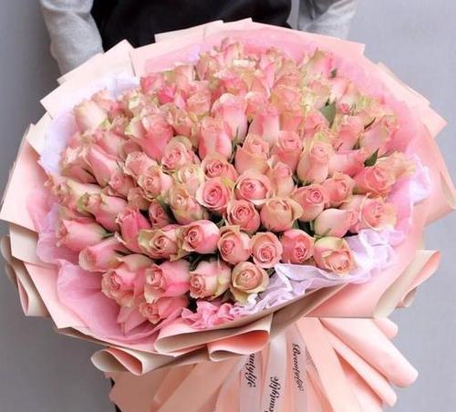 33朵粉色玫瑰花的象征意义（爱情的无限柔美）