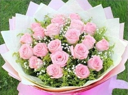 百合竹（以花与竹共融）