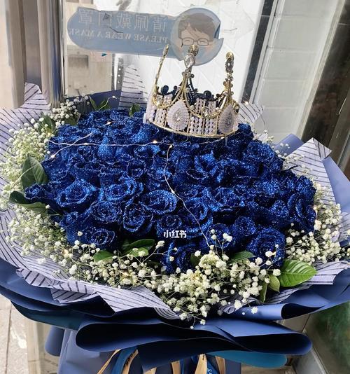 99朵纯色蓝色妖姬玫瑰花包装怎么样