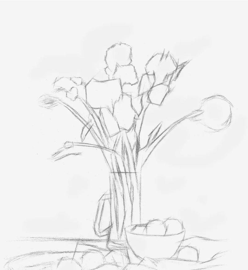 静物花卉构图写生有哪些技巧？如何提高写生作品的质量？