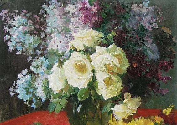 哪些画家擅长花卉油画？花卉油画的艺术特点是什么？
