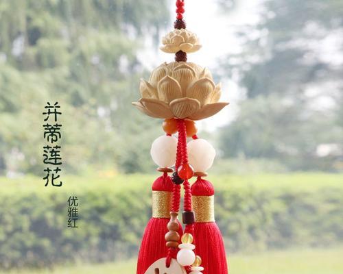 小车摆件荷花代表什么？