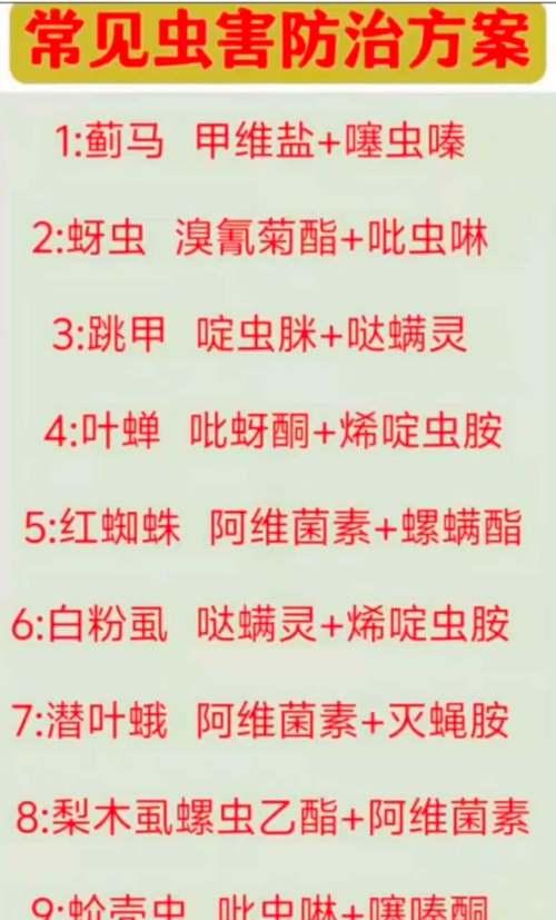 花卉小虫害如何防治？使用哪种药物最有效？