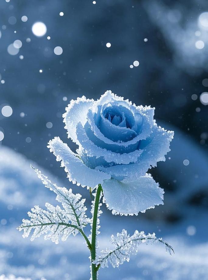 冰雪山玫瑰的花语代表什么？