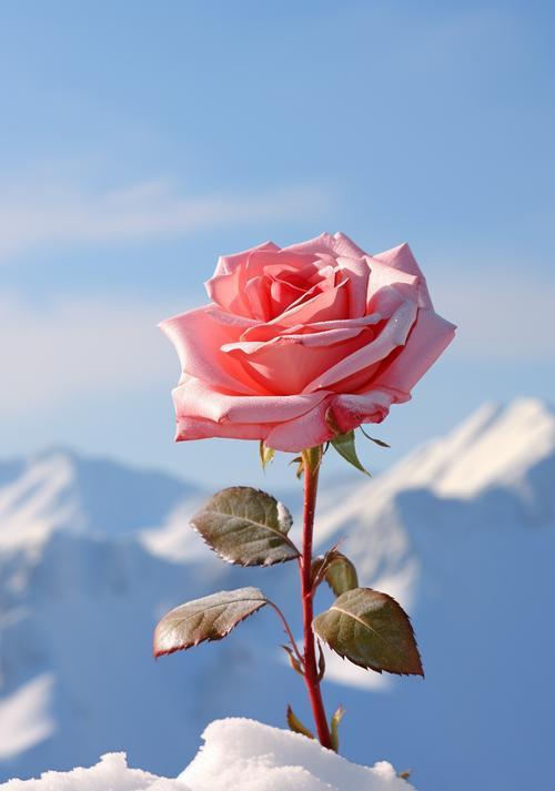 冰雪山玫瑰的花语代表什么？