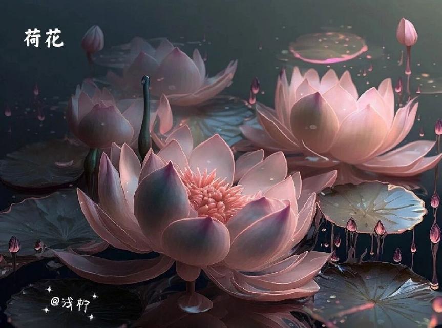 荷花和杜鹃花的花语分别是什么？