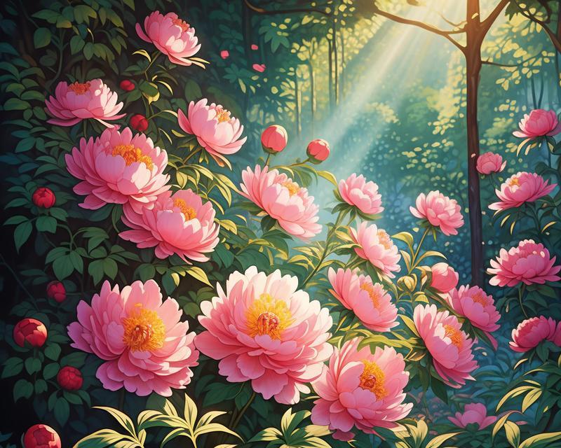 牡丹花换盆时应使用哪种土壤？