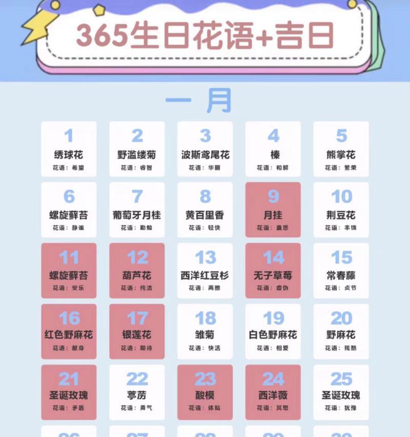 十二月十三日生日的花语含义是什么？