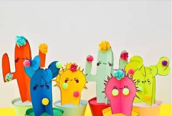 仙人掌图案的剪纸方法是什么？有哪些创意剪法可以尝试？
