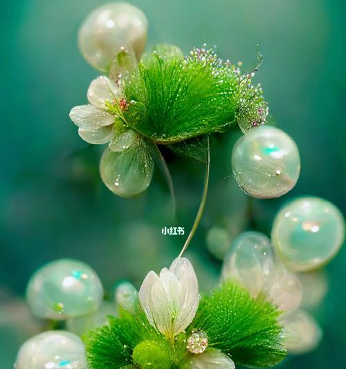 清新花语裙子上绿色的花代表什么？