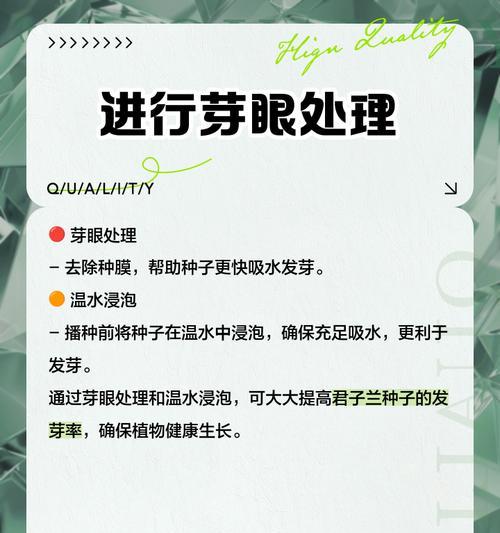 君子兰快速发芽的药物是什么？