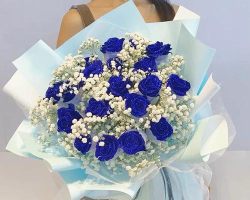 19朵蓝色妖姬代表什么花语？