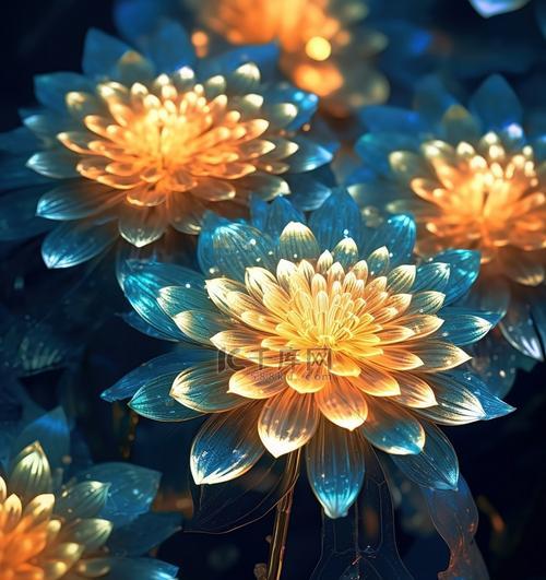 发光的花象征着什么？