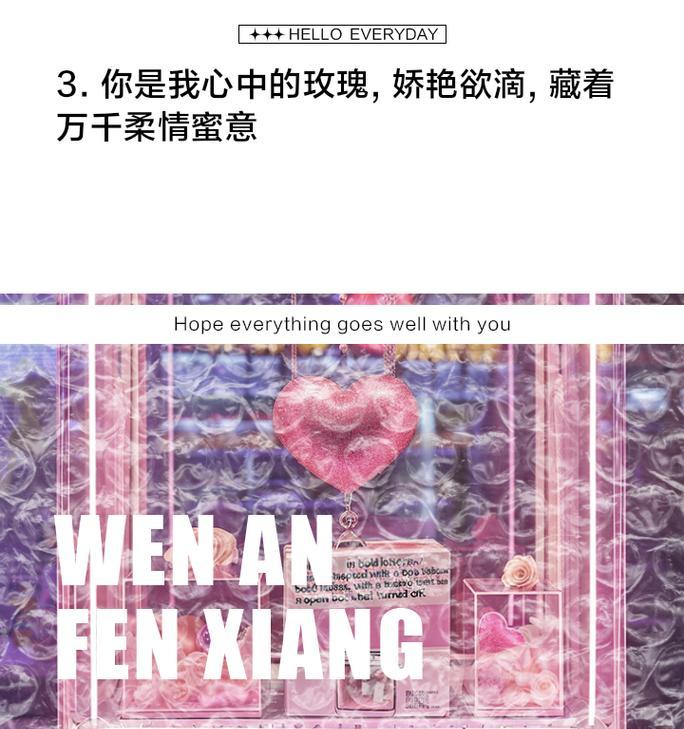 哪种玫瑰花语最能温暖人心？