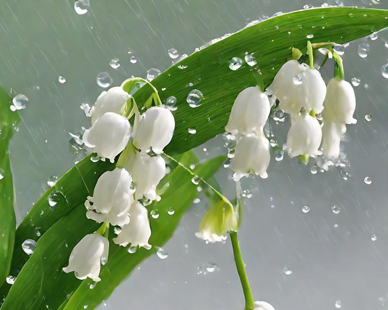 纯白铃兰的花语和寓意有何特别之处？