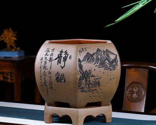 紫砂红泥花盆适合养君子兰吗？
