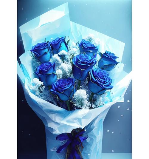蓝色妖姬的伤心花语是什么意思？它如何表达情感？