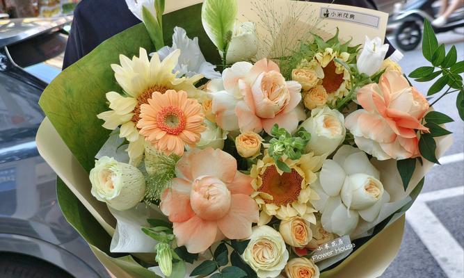 有花有你花束中的花语是什么？