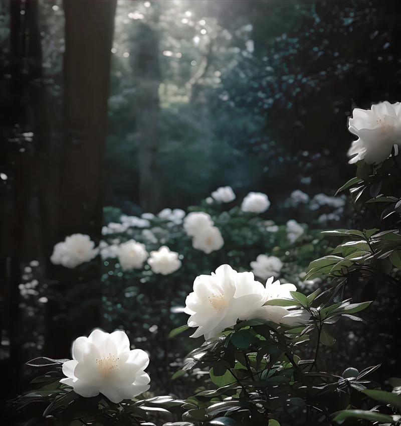 白山茶的花语含义是什么？它在文化中代表什么？