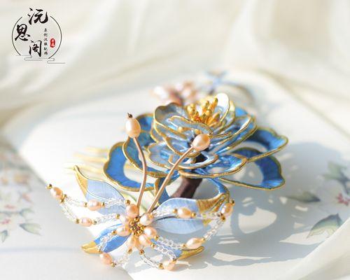 金边牡丹花的缠花如何正确处理？
