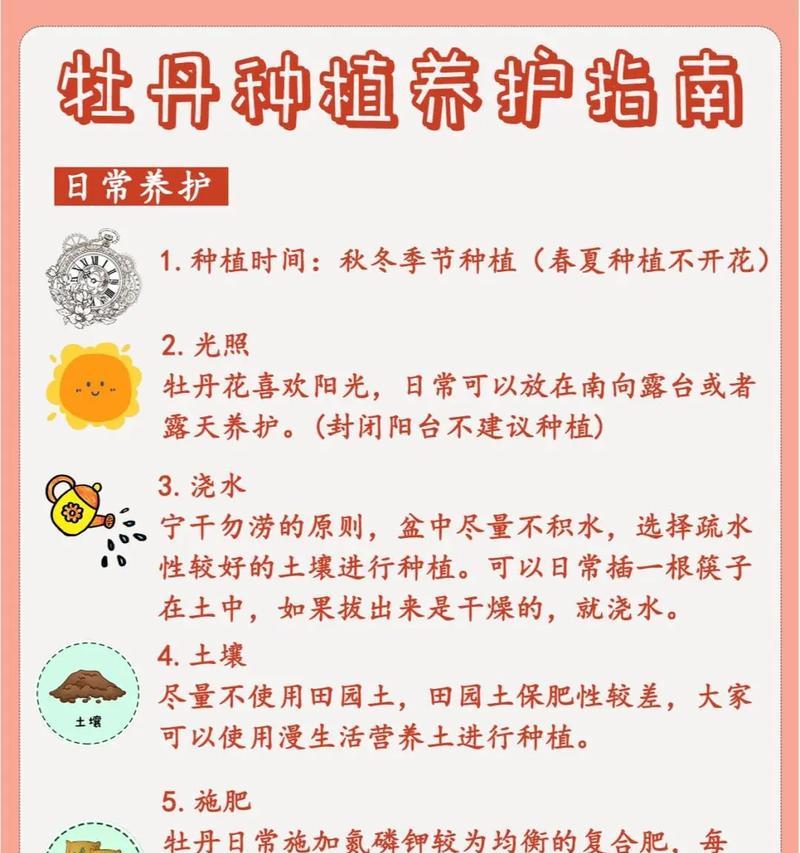 如何修剪牡丹花使其更漂亮？