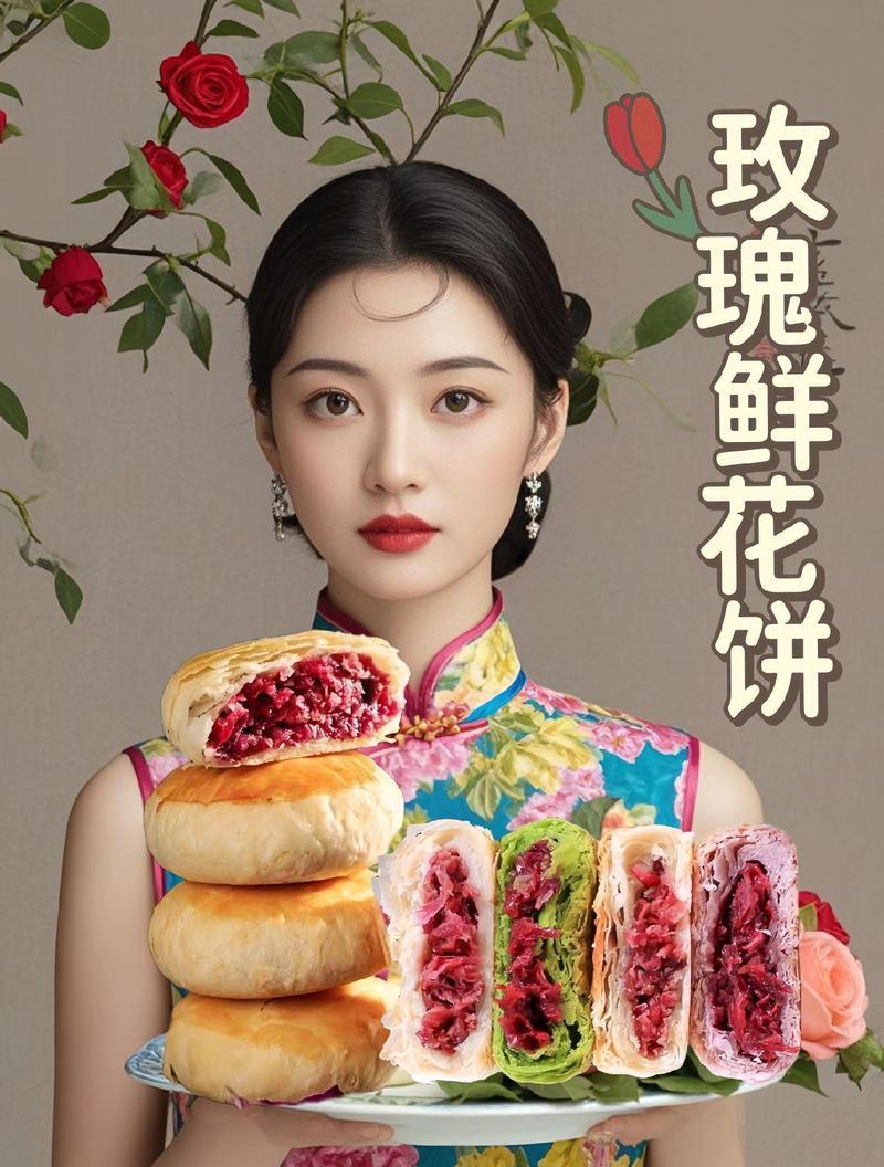 干玫瑰花瓣如何制作玫瑰花饼？需要哪些材料和步骤？
