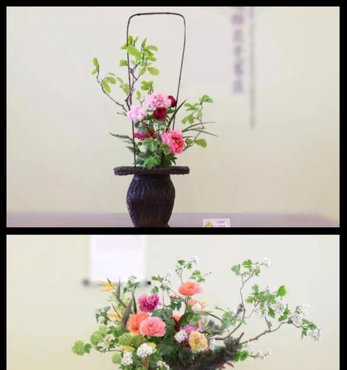牡丹花鲜花花篮的插花技巧是什么？如何保持花篮美观？