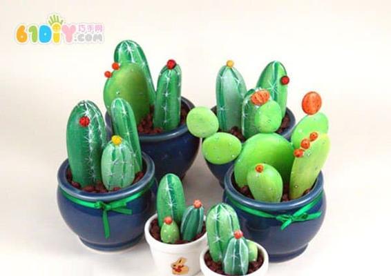 如何快速制作仙人掌花盆？有哪些步骤和技巧？