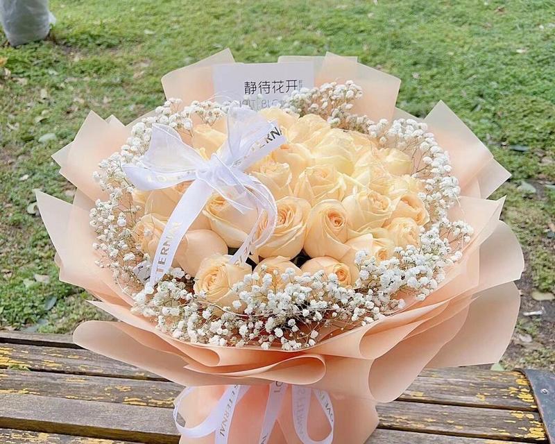 幸福的玫瑰花语通常是什么？