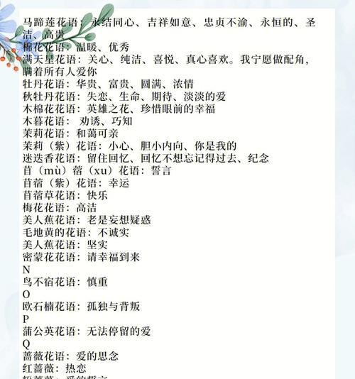 送花表达爱情时应该选择哪种花？它们的花语是什么？